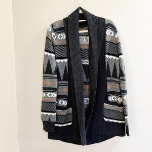 Jack open long cardigan